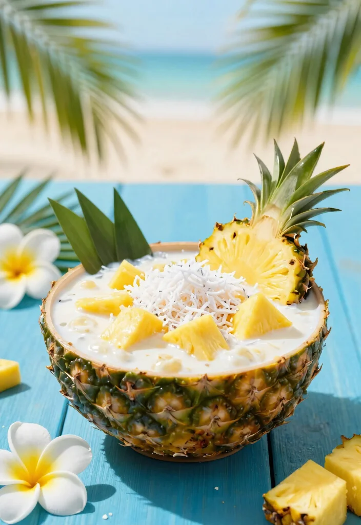 10 Healthy Ninja Creami Recipes for Light Creamy Treats 10. Pineapple Coconut Cream Bowl 0