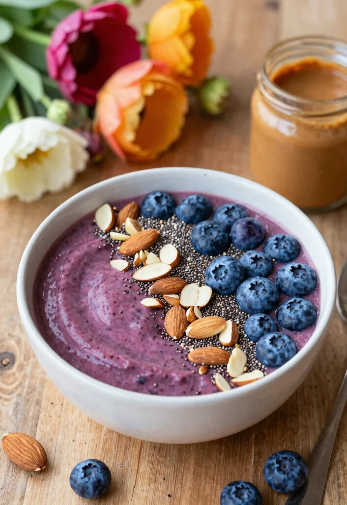 10 Healthy Ninja Creami Recipes for Light Creamy Treats 5. Blueberry Almond Smoothie Bowl 0