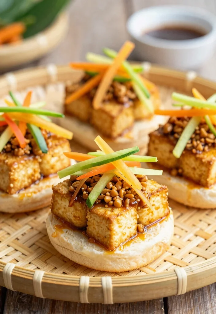 10 Healthy Slider Recipes for Light Mini Meals 10. Thai Peanut Tofu Sliders 0
