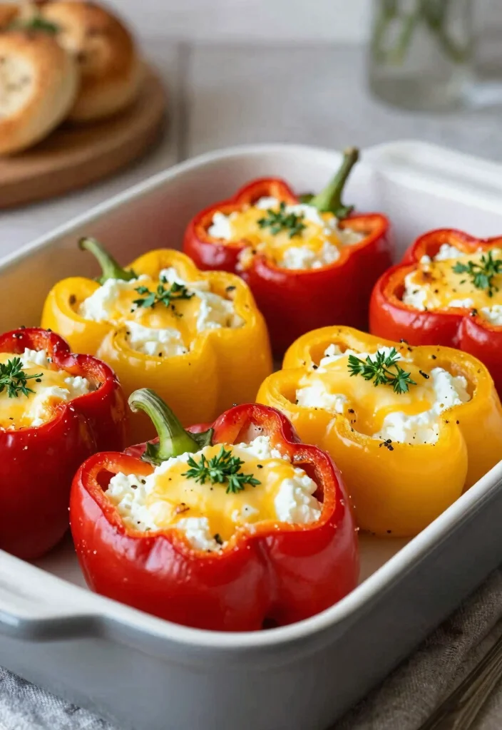 10 Keto Egg White Recipes for Lean Protein Meals 8. Egg White and Cheese Stuffed Peppers 0