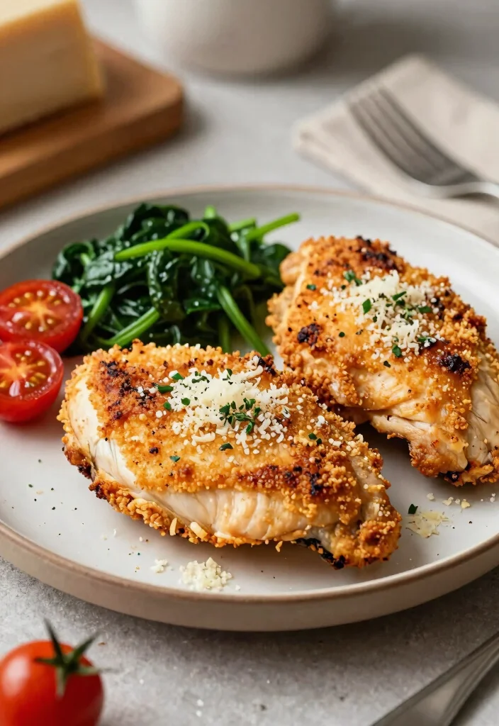 10 Keto Fried Chicken Recipes for Crispy Low Carb Comfort - 7. Parmesan Garlic Air Fryer Chicken 1
