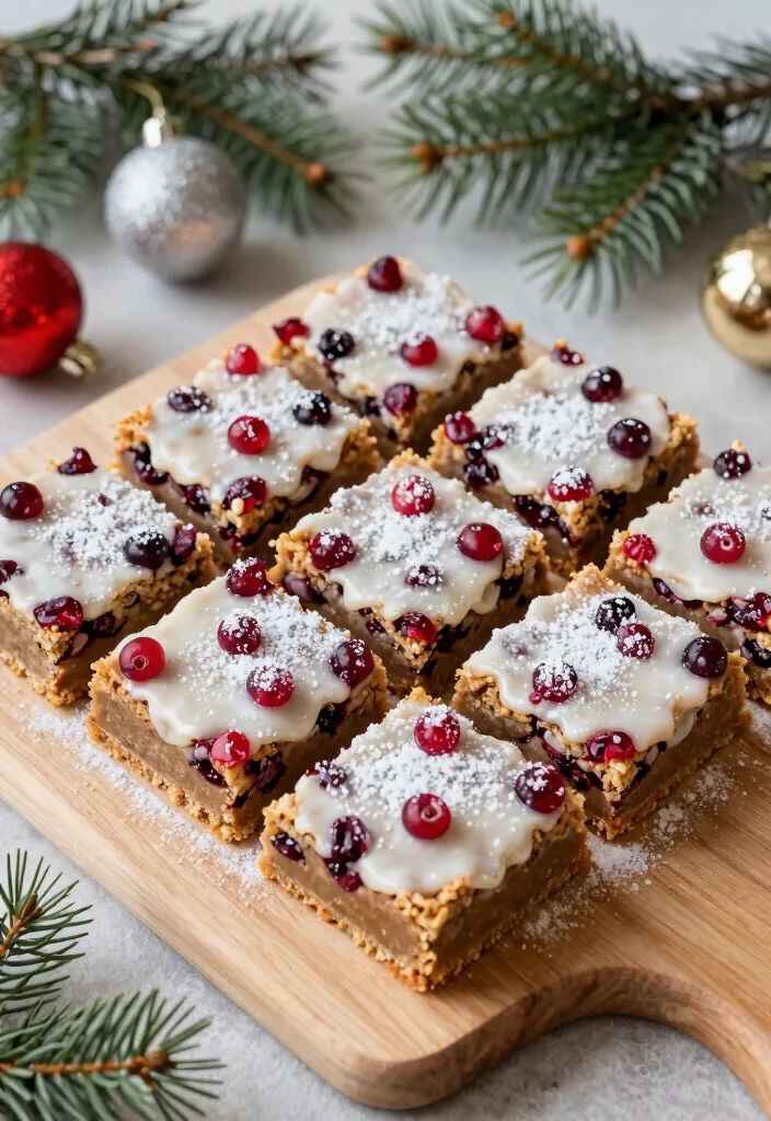 10 Vegan Cranberry Recipes for Sweet and Tart Flavor 100 10 Vegan Cranberry Recipes for Sweet and Tart Flavor - 10. Cranberry Gingerbread Bars 1