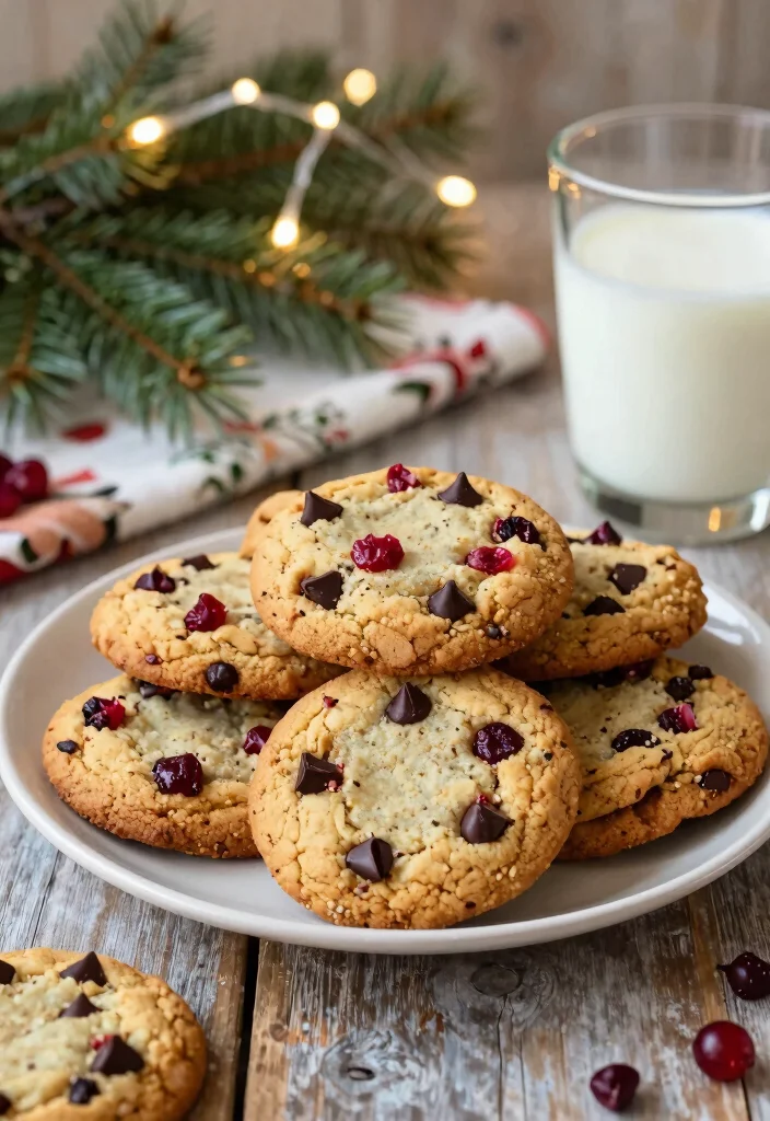 10 Vegan Cranberry Recipes for Sweet and Tart Flavor 45 10 Vegan Cranberry Recipes for Sweet and Tart Flavor - 5. Cranberry Chocolate Chip Cookies 1