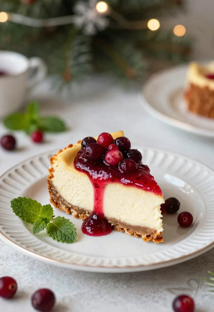 10 Vegan Cranberry Recipes for Sweet and Tart Flavor 89 10 Vegan Cranberry Recipes for Sweet and Tart Flavor - 9. Cranberry Cashew Cheesecake 1