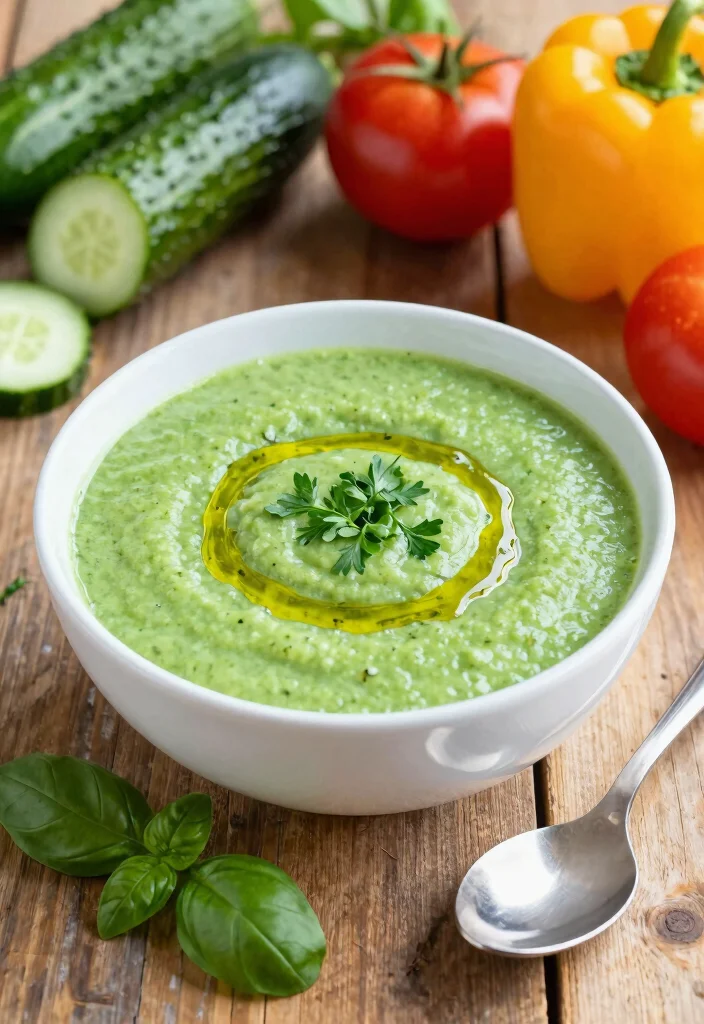 10 Vegan Cucumber Recipes for Fresh Crunchy Meals 5. Cucumber Gazpacho 0