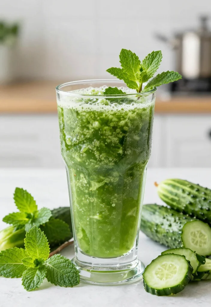 10 Vegan Cucumber Recipes for Fresh Crunchy Meals 7. Cucumber Mint Smoothie 0