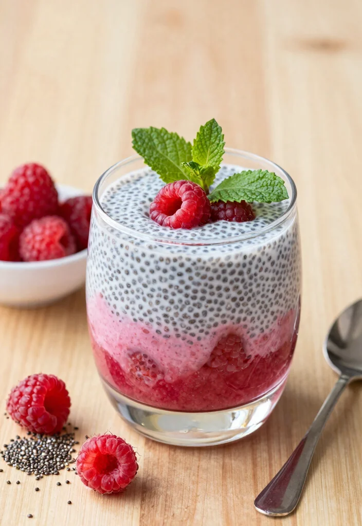 10 Vegan Date Night Recipes for a Special Evening 10. Raspberry Chia Seed Pudding 0