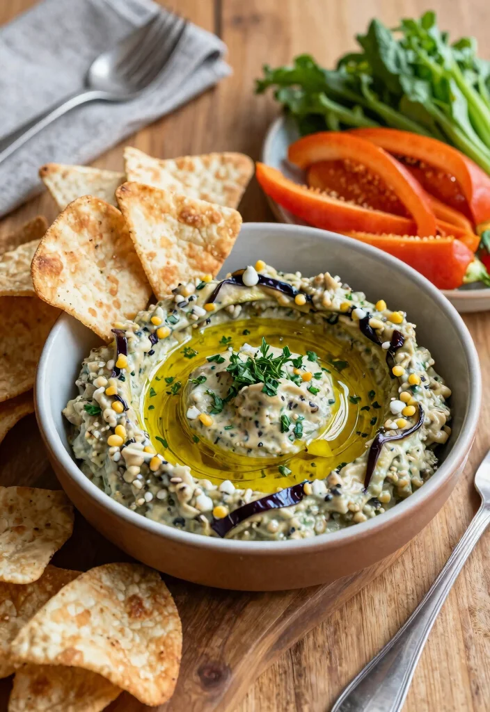 10 Vegan Smoker Recipes for Bold Plant Based Flavor 10. Smoked Eggplant Dip 0