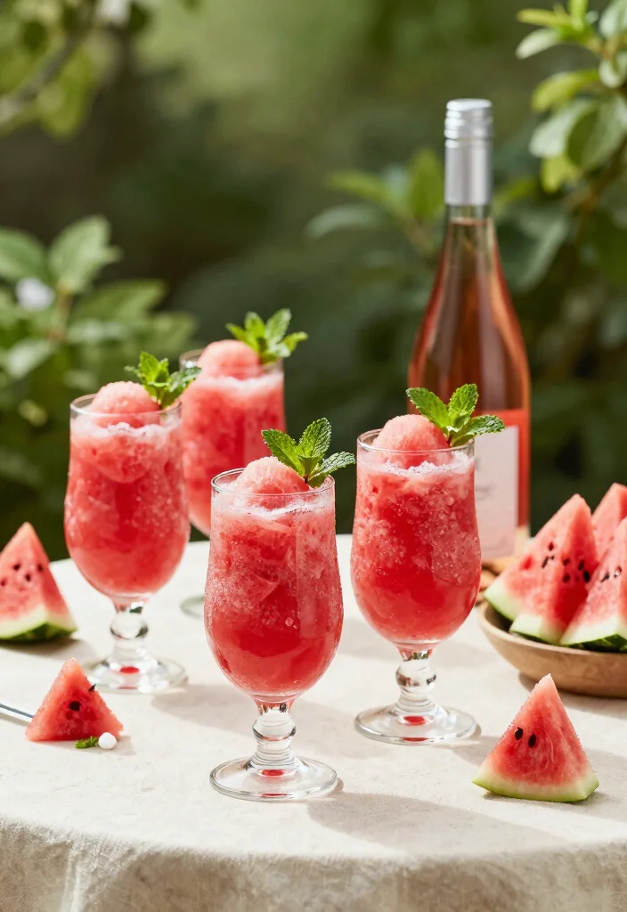 10 Watermelon Dessert Recipes for Light and Refreshing Treats 7. Watermelon Fros 0