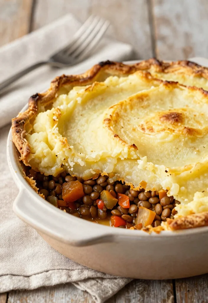 12 Cozy Vegan Recipes for Comfort Food Nights - 6. Vegan Shepherd’s Pie 1