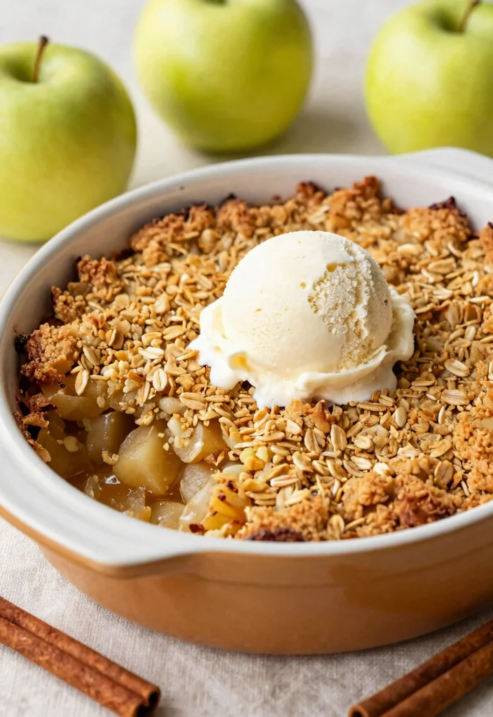 12 Cozy Vegan Recipes for Comfort Food Nights - 9. Baked Apple Crisp 1