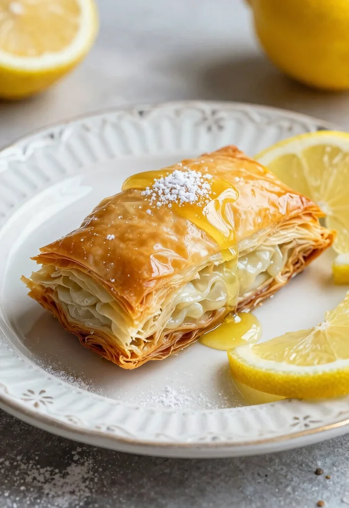 12 Greek Dessert Recipes with Light Mediterranean Sweetness 100 12 Greek Dessert Recipes with Light Mediterranean Sweetness - 10. Galaktoboureko (Custard Pie) 1