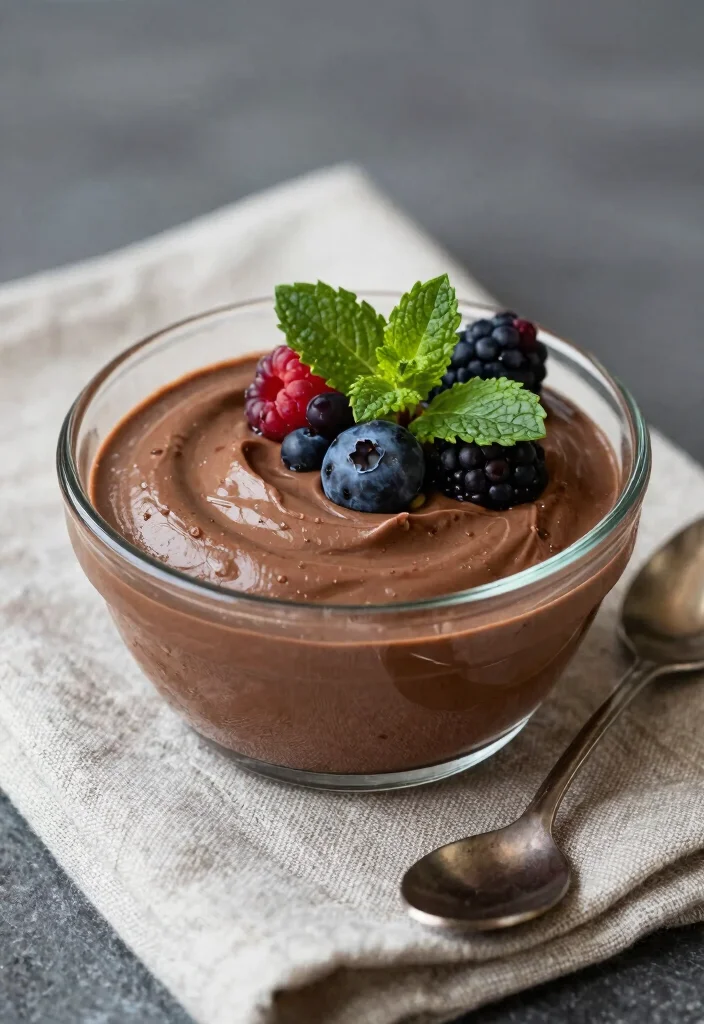 12 Greek Dessert Recipes with Light Mediterranean Sweetness 56 12 Greek Dessert Recipes with Light Mediterranean Sweetness - 6. Chocolate Avocado Mousse 1