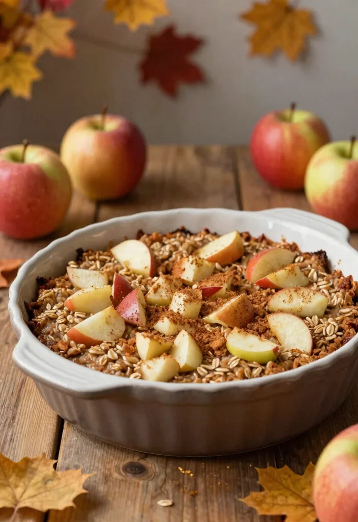12 Healthy Baked Oatmeal Recipes for Easy Meal Prep 3. Apple Cinnamon Oatmeal Bake 0