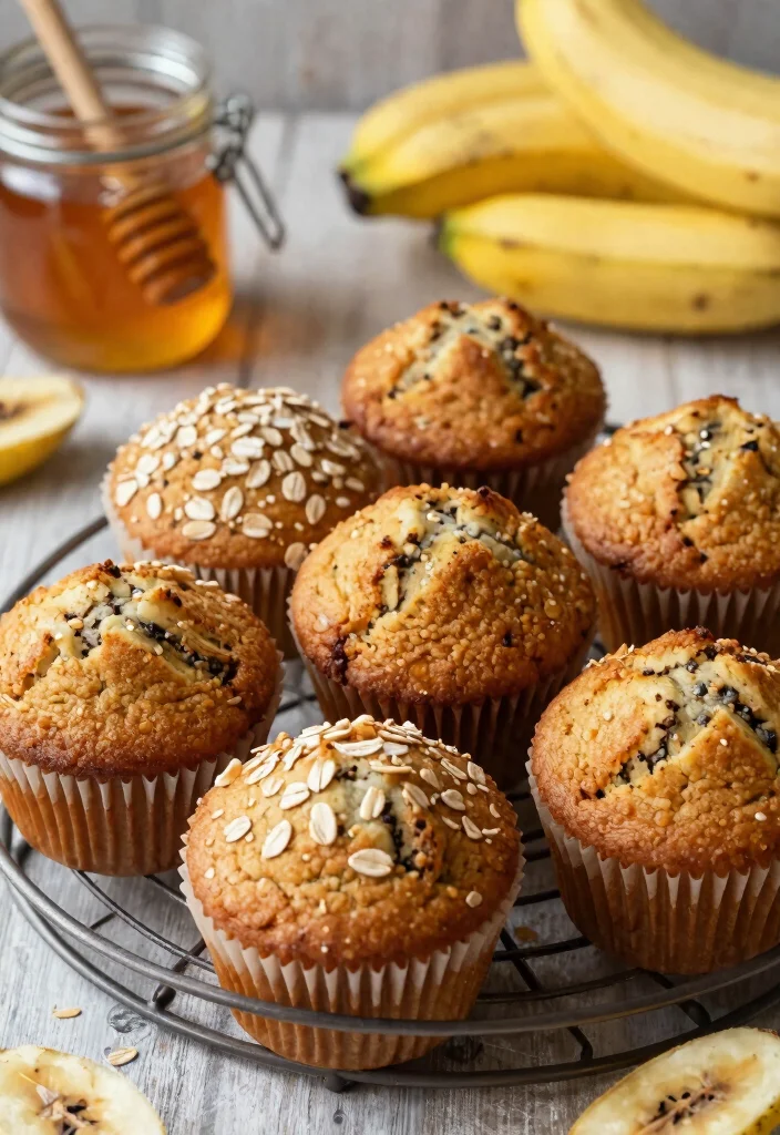 12 Healthy Banana Dessert Recipes for Guilt Free Sweets 10. Spiced Banana Muffins 0