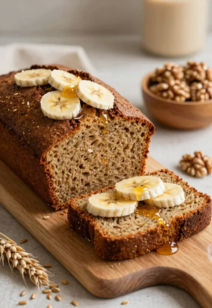 12 Healthy Banana Dessert Recipes for Guilt Free Sweets 4. Whole Wheat Banana Bread 0