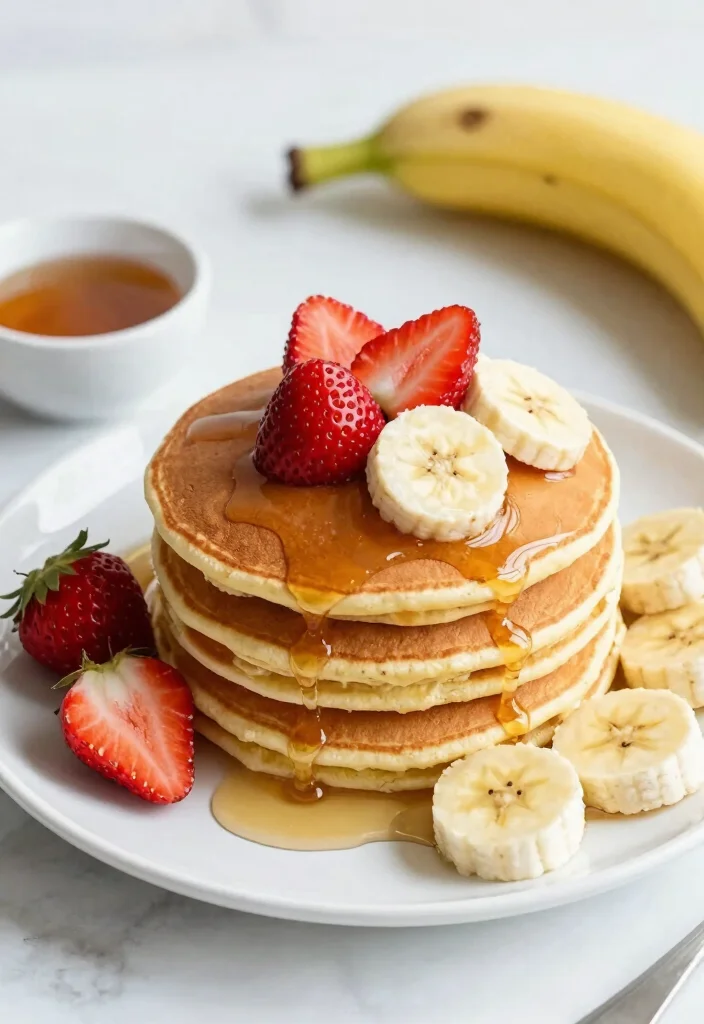 12 Healthy Banana Dessert Recipes for Guilt Free Sweets 6. Gluten Free Banana Pancakes 0