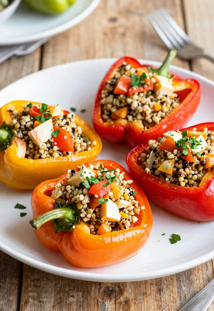 12 Healthy Crab Recipes for Lean Flavorful Dishes - 4. Crab-Stuffed Bell Peppers 1