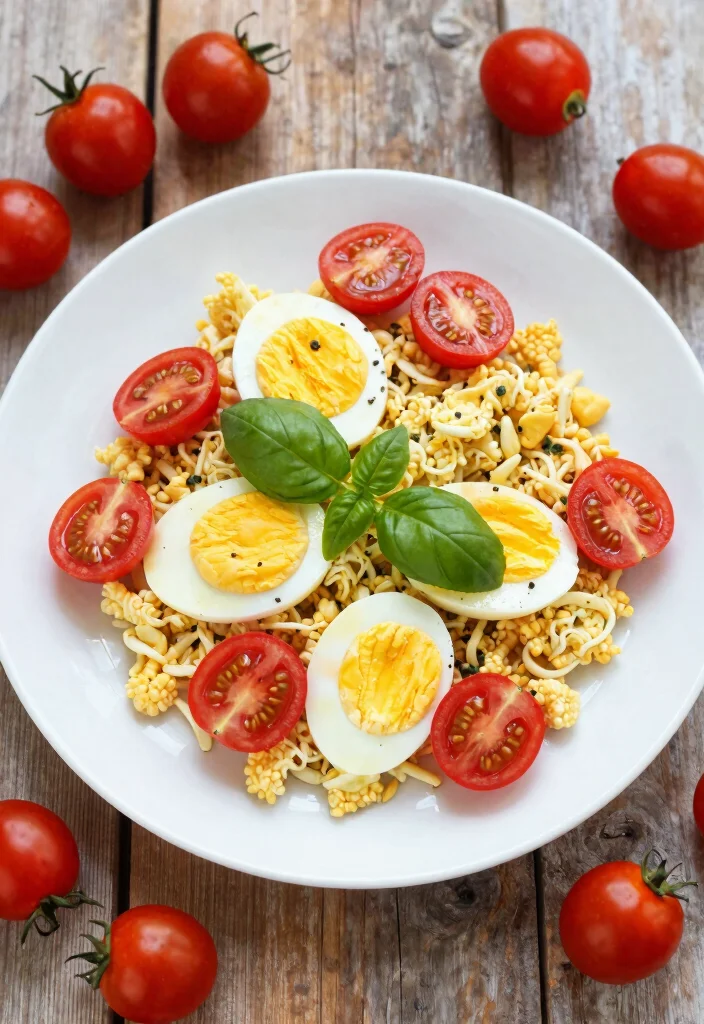 12 Healthy Egg Breakfast Recipes for Protein Packed Mornings 8. Tomato and Basil Egg Scramble 0