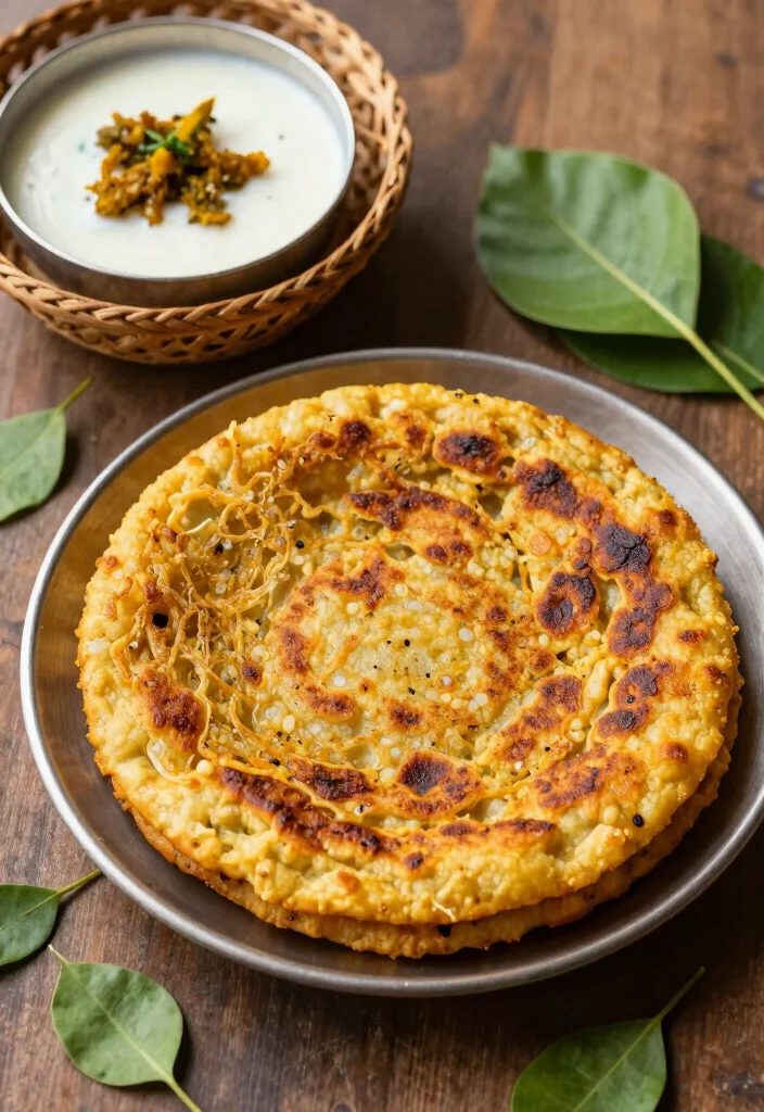 12 Healthy Indian Breakfast Recipes with Balanced Spices 7. Methi Thepla Fenugreek Flatbread 0