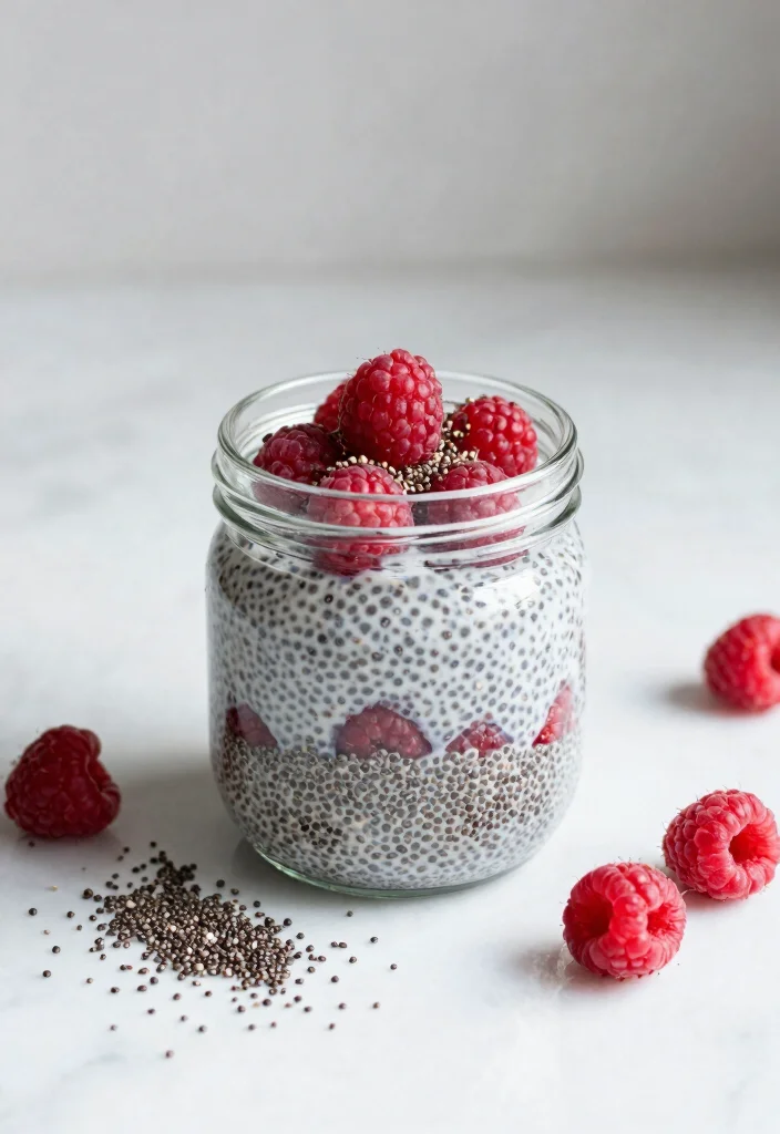 12 Healthy Raspberry Recipes for Fresh Sweet Nutrition 2. Raspberry Chia Seed Pudding 0
