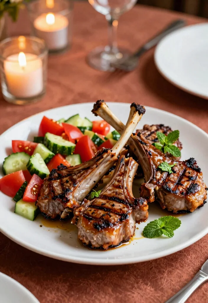 12 High Protein Keto Recipes for Filling Low Carb Meals - 11. Moroccan Spiced Lamb Chops 1