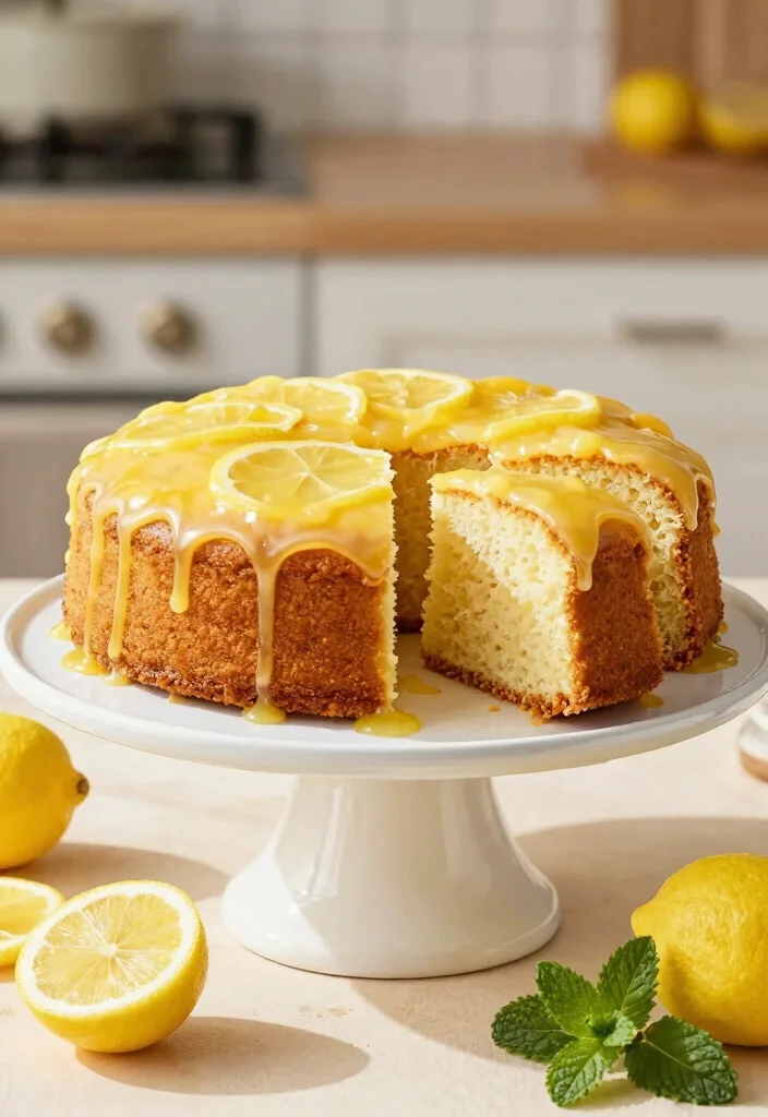 12 Irish Dessert Recipes with Classic Comfort Flavors 9. Lemon Drizzle Cake 0