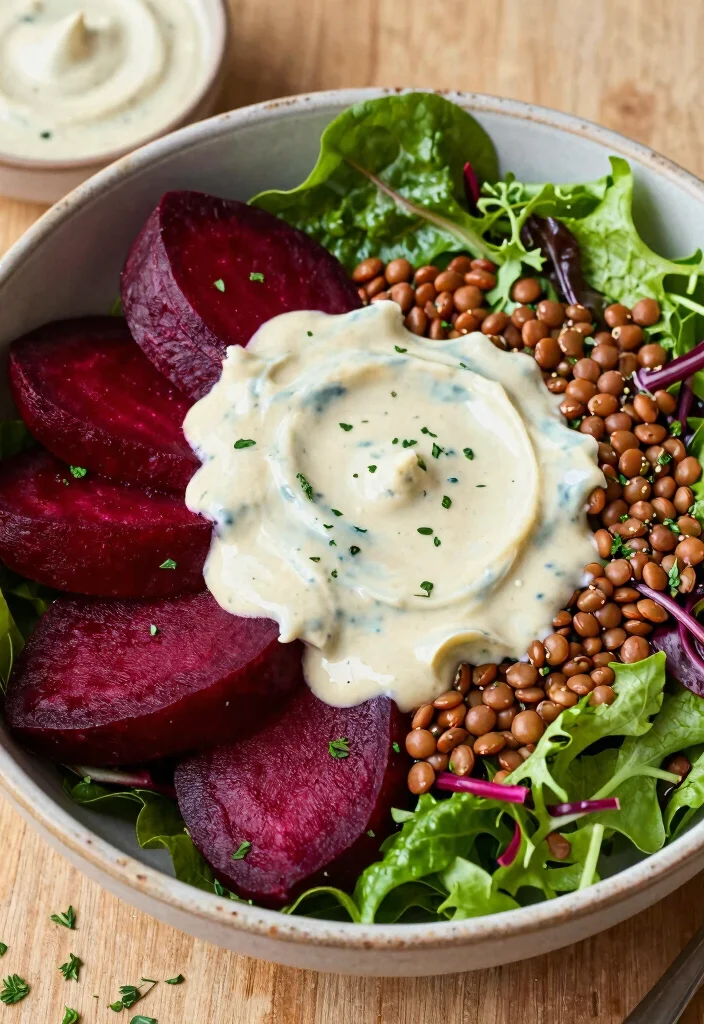 12 Iron Rich Dinner Recipes for Nourishing Meals 5. Beet and Lentil Salad with Tahini Dressing 0