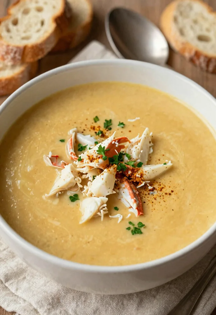 12 Keto Cajun Recipes with Bold Spicy Flavor - 2. Cajun Creamy Crab Soup 1