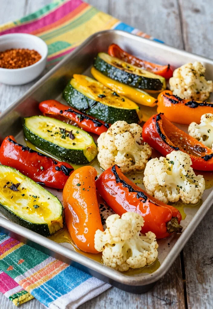 12 Keto Cajun Recipes with Bold Spicy Flavor - 4. Cajun Roasted Vegetables 1