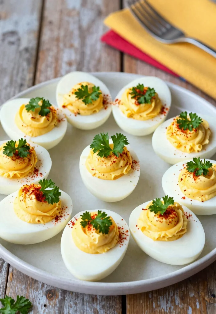 12 Keto Cajun Recipes with Bold Spicy Flavor - 9. Cajun Deviled Eggs 1