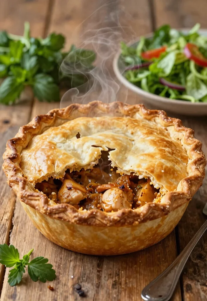 12 Savory Vegan Recipes for Hearty Plant Based Meals - 12. Vegan Chicken Pot Pie 1