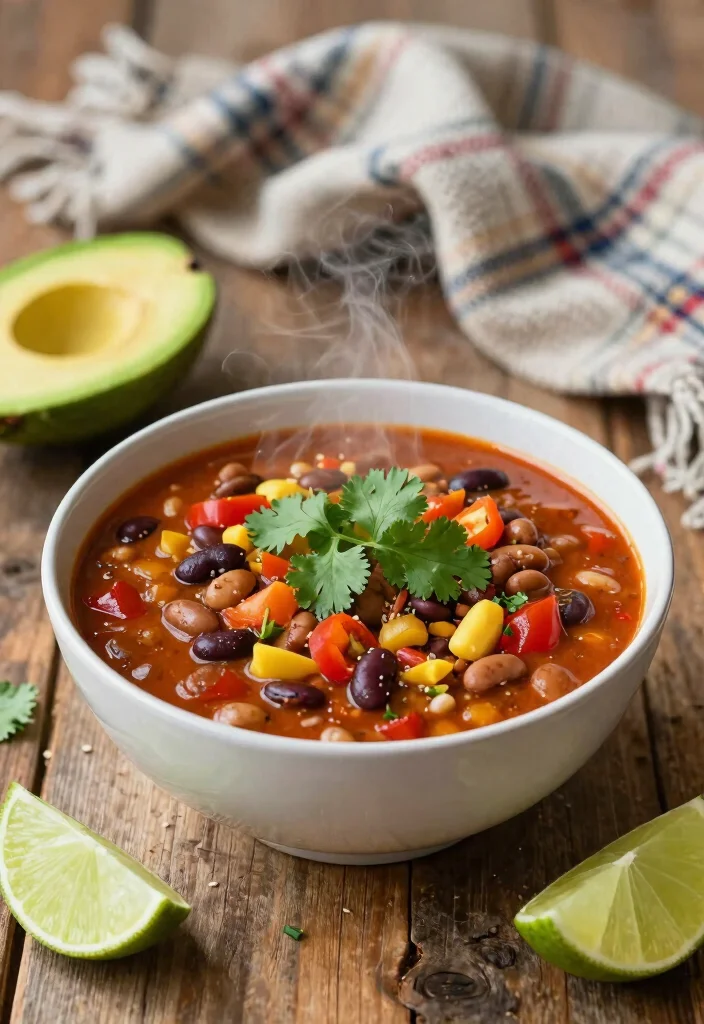 12 Savory Vegan Recipes for Hearty Plant Based Meals - 7. Vegan Chili 1