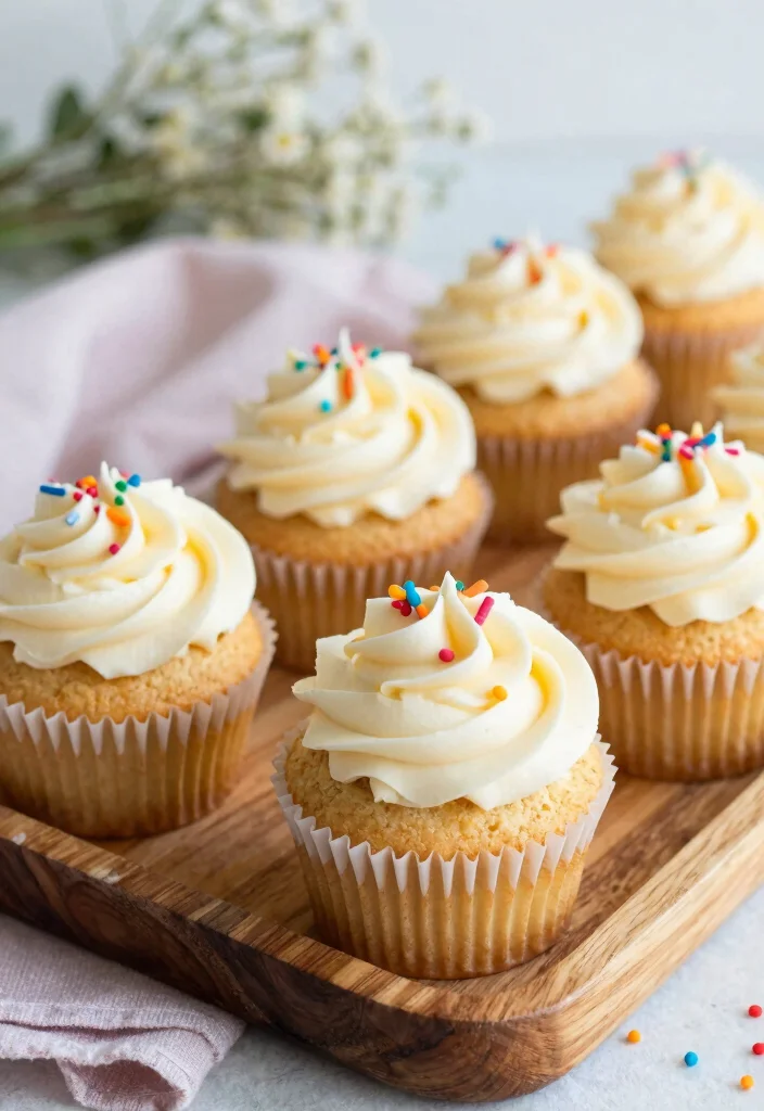 12 Vanilla Dessert Recipes with Simple Classic Flavor 1. Classic Gluten Free Vanilla Cupcakes 0