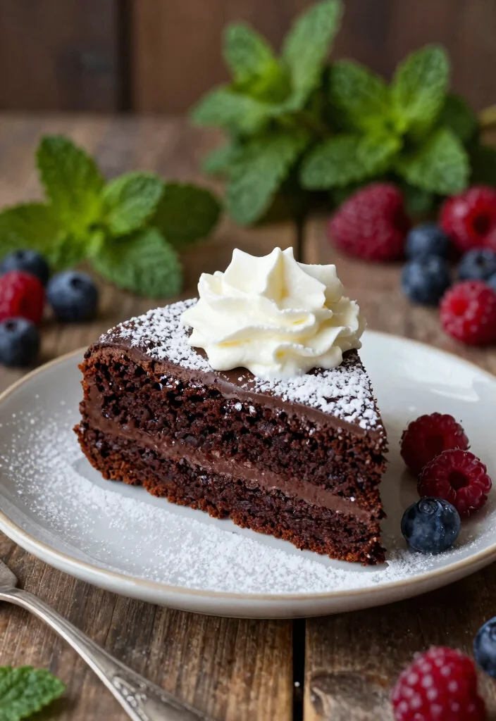 12 Vanilla Dessert Recipes with Simple Classic Flavor 11. Vanilla Flourless Chocolate Cake 0