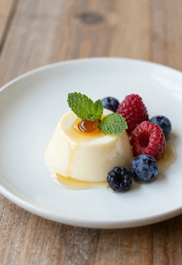 12 Vanilla Dessert Recipes with Simple Classic Flavor 2. Silky Vanilla Panna Cotta 0