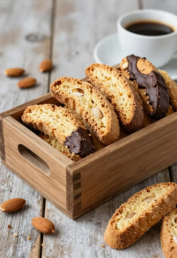 12 Vanilla Dessert Recipes with Simple Classic Flavor 5. Vanilla Almond Biscotti 0