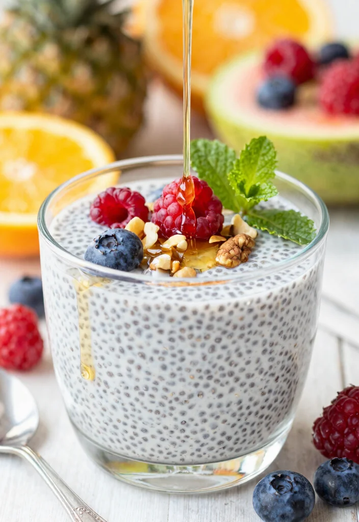 12 Vanilla Dessert Recipes with Simple Classic Flavor 6. Vanilla Chia Seed Pudding 0