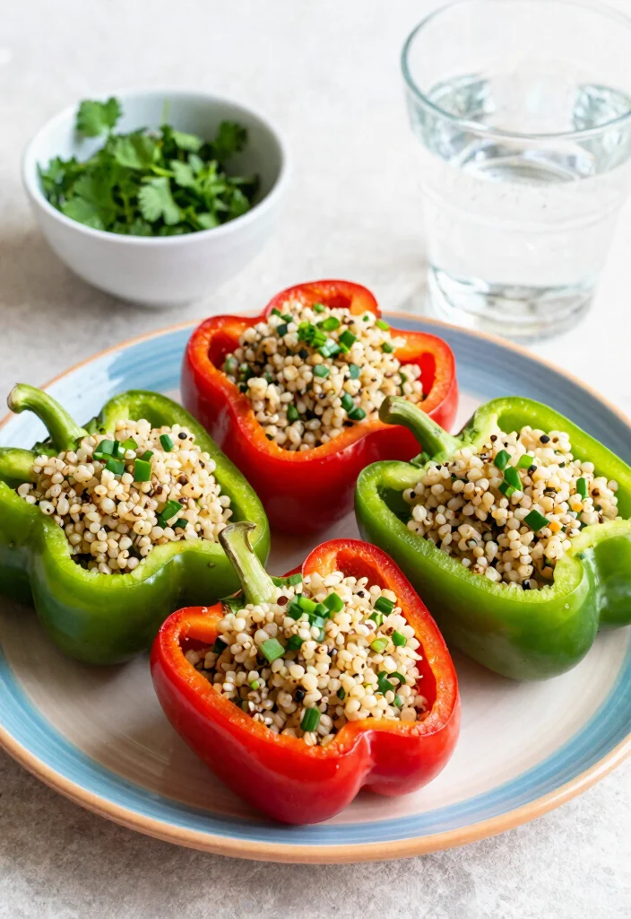 12 Vegan Leek Recipes for Gentle Savory Dishes 10. Leek and Quinoa Stuffed Peppers 0