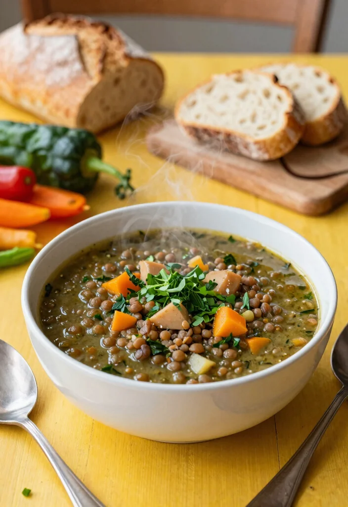 12 Vegan Leek Recipes for Gentle Savory Dishes 5. Leek and Lentil Stew 0