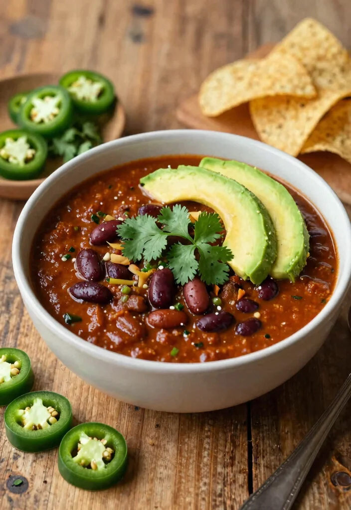 12 Vegan Leek Recipes for Gentle Savory Dishes 6. Vegan Leek and Bean Chili 0