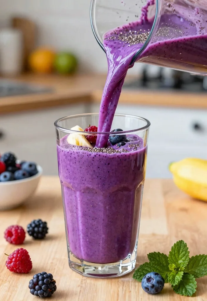 12 Vegan Protein Smoothie Recipes for Easy Fuel 1. Power Packed Berry Blast 0