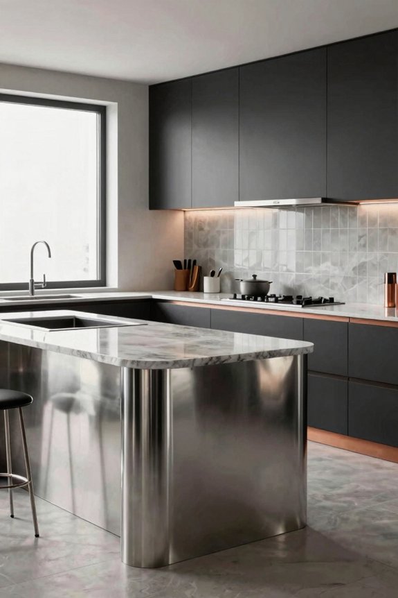 brass polished contrasts inviting warmth