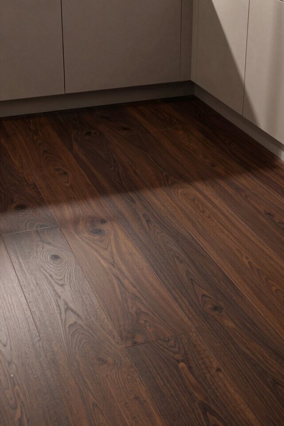 dark wood vinyl warm durable sophistication