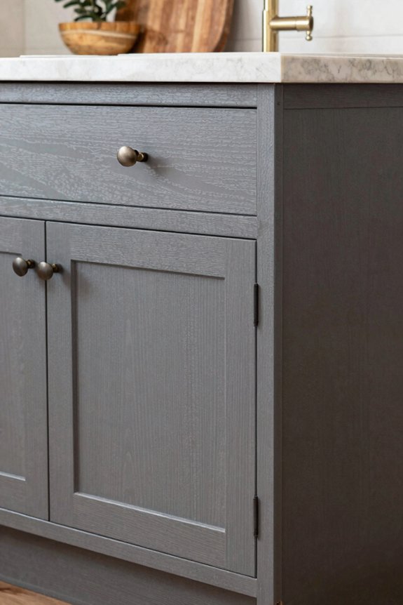 end panels for farmhouse kitchen charm