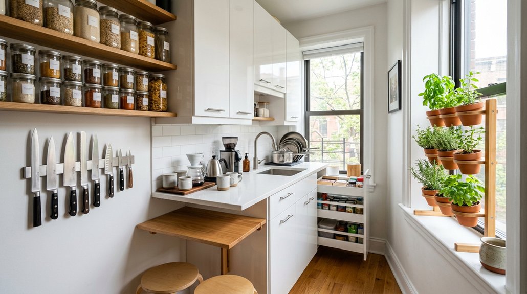 five space saving ideas kitchen