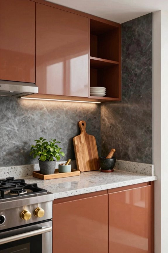 heat and moisture resistant kitchen materials