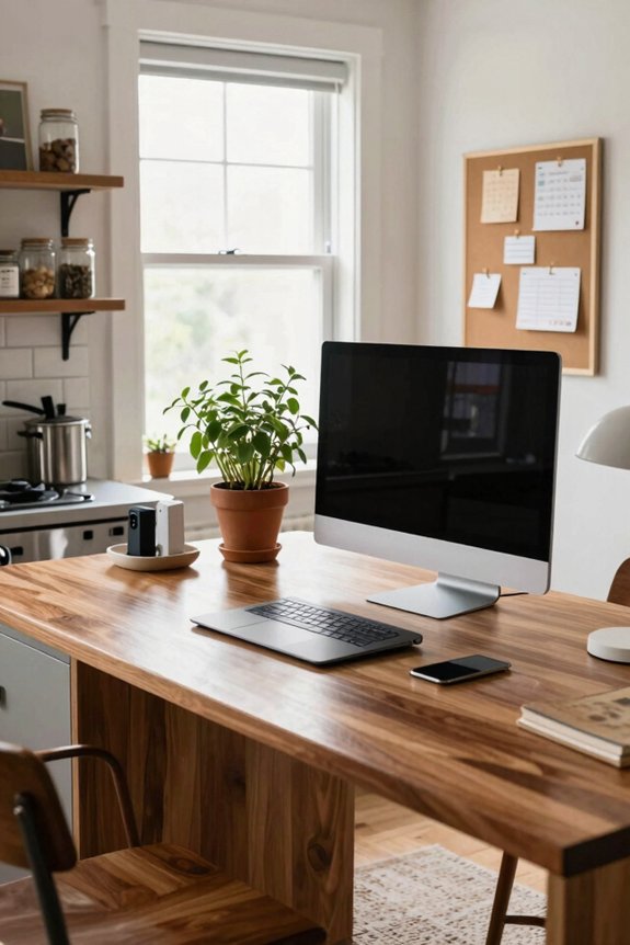hybrid kitchen workstation design focused