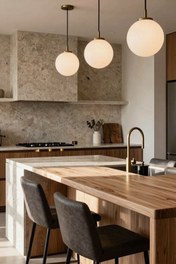 5 Dine-In Kitchen Ideas to Transform Your Space 4 island seating open flow soft blue green