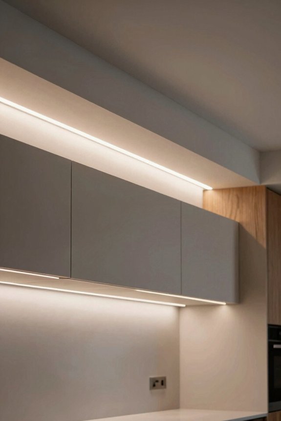 layered lighting hides soffits beautifully